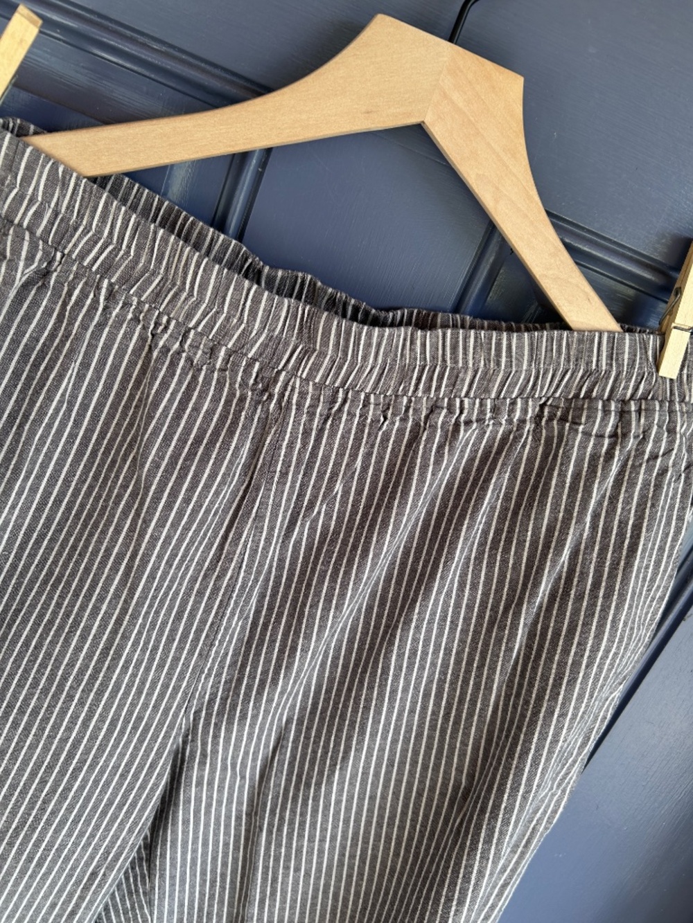 O-nelue linen blend pants, 4XL
